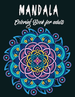 Mandala Coloring Book For Adult: 40 Easy Mandalas Stress Relieving Mandala Designs for Adults Relaxation By Deep Corner Cover Image