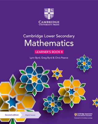 Cambridge Lower Secondary Mathematics Learner's Book 8 with Digital Access (1 Year) Cover Image
