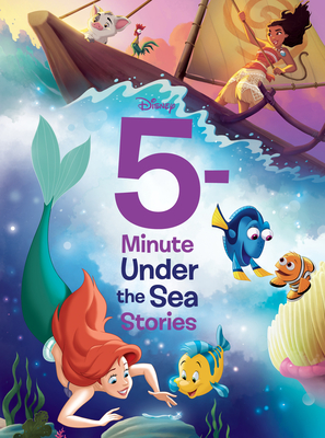 5-Minute Under the Sea Stories (5-Minute Stories) By Disney Books, Disney Storybook Art Team (Illustrator) Cover Image