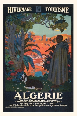 Vintage Journal Algeria Travel Poster By Found Image Press (Producer) Cover Image
