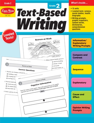 Text-Based Writing, Grade 2 Teacher Resource Cover Image