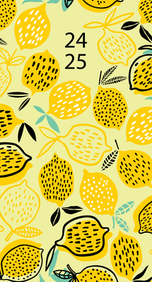Lots of Lemons 2024 3.5 X 6.5 2-Year Pocket Planner Cover Image