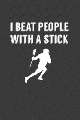 I Beat People With A Stick: Rodding Notebook Cover Image