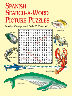 Spanish Search-A-Word Picture Puzzles Cover Image