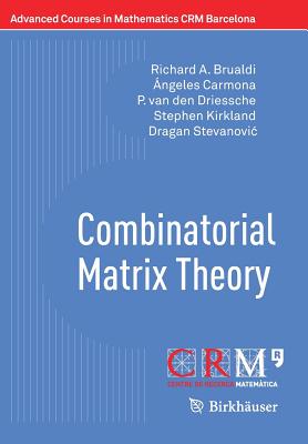 Combinatorial Matrix Theory (Advanced Courses in Mathematics - Crm Barcelona)