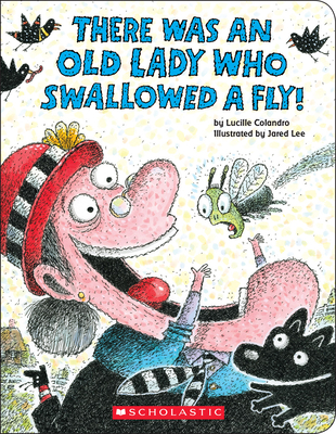 There Was an Old Lady Who Swallowed a Fly! (A Board Book) Cover Image
