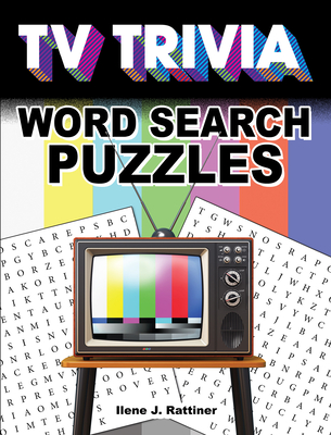 TV Trivia Word Search Puzzles By Ilene J. Rattiner Cover Image