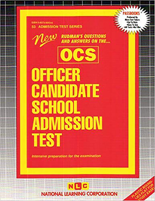 Officer Candidate School Admission Test (OCS) (Admission Test Series #53) By National Learning Corporation Cover Image