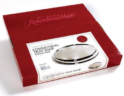 RemembranceWare: Communion Tray Base - Silver Finish: Stainless Steel / Enhances Presentation / Sturdy Construction / Fits Communion Tray and Disk By Broadman Church Supplies Staff (Contributions by) Cover Image