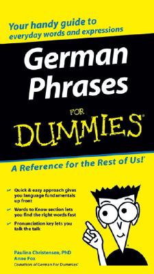 German Phrases for Dummies Cover Image