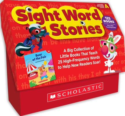 Sight Word Stories: Level A (Classroom Set): Leveled Books That Teach 25 Sight Words to Help New Readers Soar Cover Image