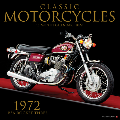 Classic Motorcycles 2022 Wall Calendar Cover Image
