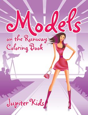 Models on the Runway Coloring Book Cover Image