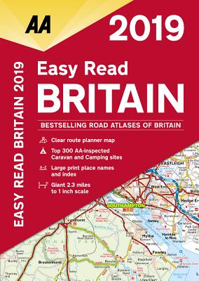 Easy Read Britain 2019 FB By AA Publishing Cover Image