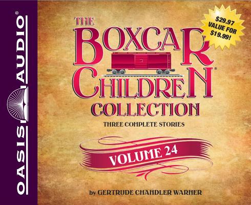 The Boxcar Children Collection Volume 24 (Library Edition): The Mystery of the Pirate's Map, The Ghost Town Mystery, The Mystery in the Mall