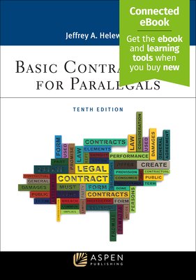 Basic Contract Law for Paralegals: [Connected Ebook] (Aspen Paralegal) Cover Image