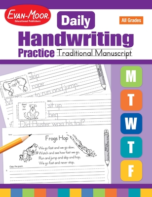 Daily Handwriting Practice: Traditional Manuscript, Kindergarten - Grade 6 Teacher Edition Cover Image