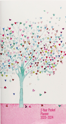 2023-24 Tree of Hearts 2-Year Pocket Planner  Cover Image