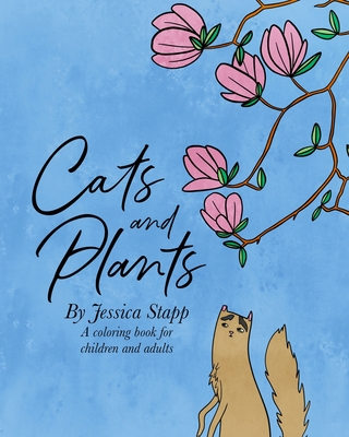 Cats and Plants - Coloring Book - GiftyKitty
