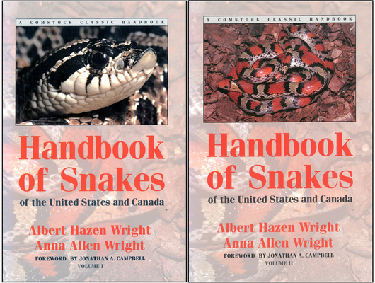 Handbook of Snakes of the United States and Canada: Two-Volume Set (Comstock Classic Handbooks) By Albert Hazen Wright, Anna Allen Wright, Jonathan A. Campbell (Foreword by) Cover Image