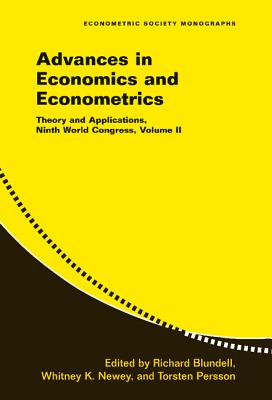 Advances in Economics and Econometrics: Volume 2: Theory and ...