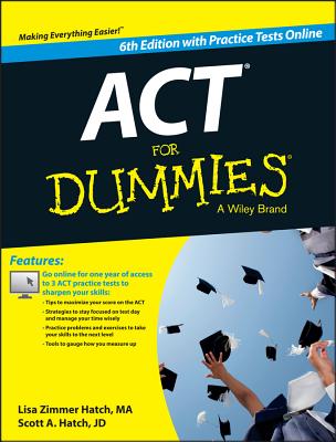 ACT for Dummies, with Online Practice Tests Cover Image