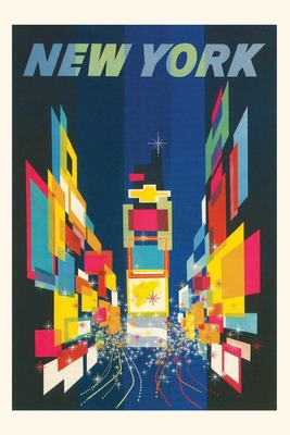 Vintage Journal Travel Poster, New York City By Found Image Press (Producer) Cover Image