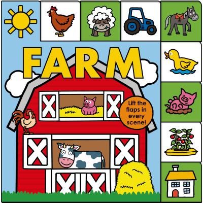 Lift-the-Flap Tab: Farm (Lift-the-Flap Tab Books) Cover Image