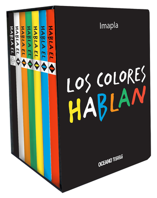 Los colores hablan (Cajita con 7 libros pop-up) (Primeras travesías)