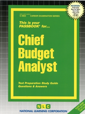 Chief Budget Analyst: Passbooks Study Guide (Career Examination Series) By National Learning Corporation Cover Image