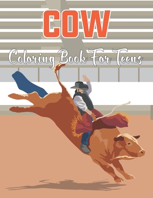 Cow Coloring Book for Teens: An Adult Cow Coloring Book Designs with Mandala Style Patterns for relaxation (cow coloring book). Cover Image