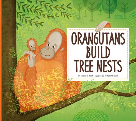 Orangutans Build Tree Nests (Animal Builders) By Elizabeth Raum, Romina Marti (Illustrator) Cover Image