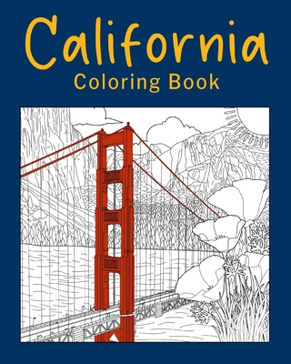California Coloring Book Cover Image