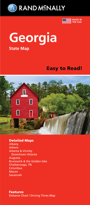 Rand McNally Easy to Read Folded Map: Georgia State Map By Rand McNally Cover Image