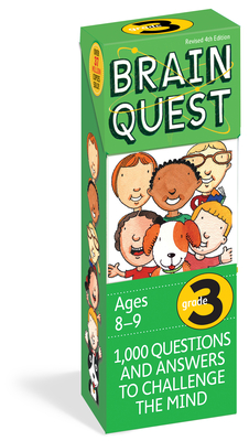 Brain Quest 3rd Grade Q&A Cards: 1000 Questions and Answers to Challenge the Mind. Curriculum-based! Teacher-approved! (Brain Quest Smart Cards)