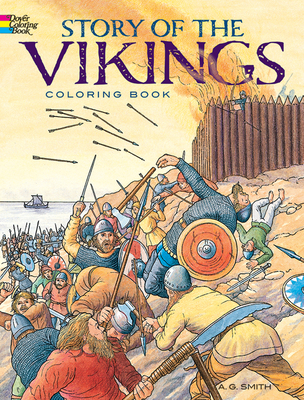 Story of the Vikings Coloring Book (Dover World History Coloring Books)
