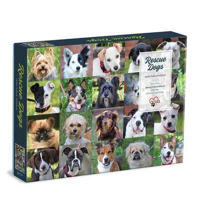 Rescue Dogs 1000 Piece Puzzle By Galison Cover Image