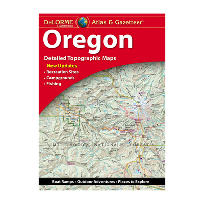 Delorme Atlas & Gazetteer: Oregon