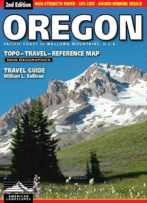 Oregon Topo-Travel-Reference Map: Travel Guide (American Landscapes #2)