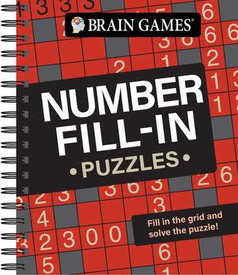 Brain Games - Number Fill-In Puzzles Cover Image