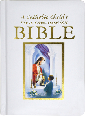 Catholic Child's Traditions First Communion Gift Bible-Nab-Boy Cover Image