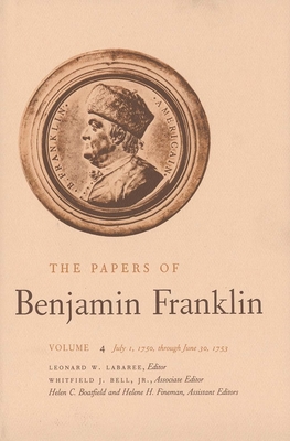 Cover for The Papers of Benjamin Franklin, Vol. 4