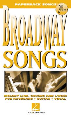 Broadway Songs (Paperback Songs) Cover Image