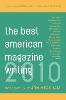 Cover for The Best American Magazine Writing 2010