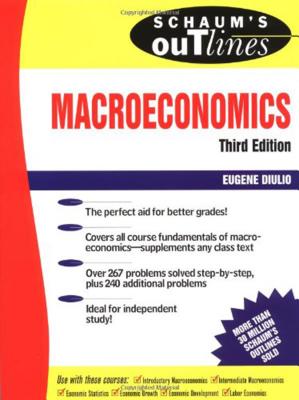 Schaum's Outline of Macroeconomics (Schaum's Outlines) By Eugene Diulio Cover Image