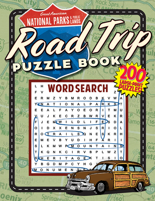 Great American National Parks and Other Public Lands Road Trip Puzzle Book Cover Image