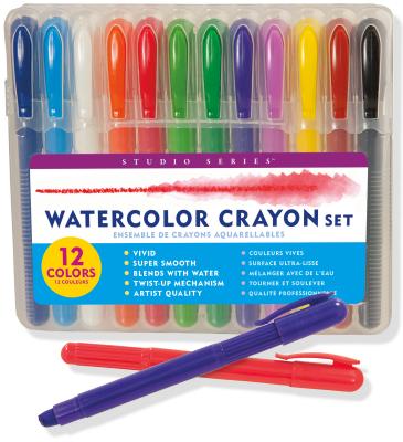Studio Series Watercolor Crayon By Inc Peter Pauper Press (Created by) Cover Image