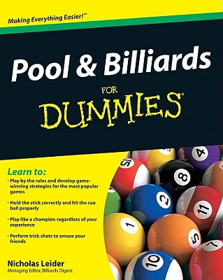 Pool & Billiards for Dummies By Nicholas Leider Cover Image