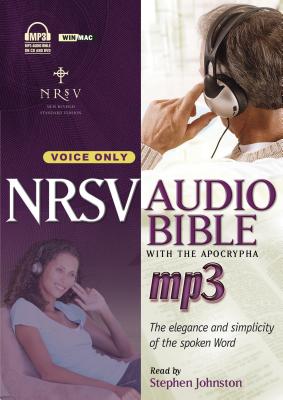 Voice Only Bible-NRSV By Stephen Johnston (Read by) Cover Image
