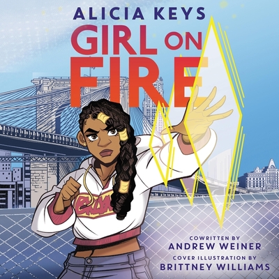Girl on Fire Lib/E By Andrew Weiner, Alicia Keys Cover Image
